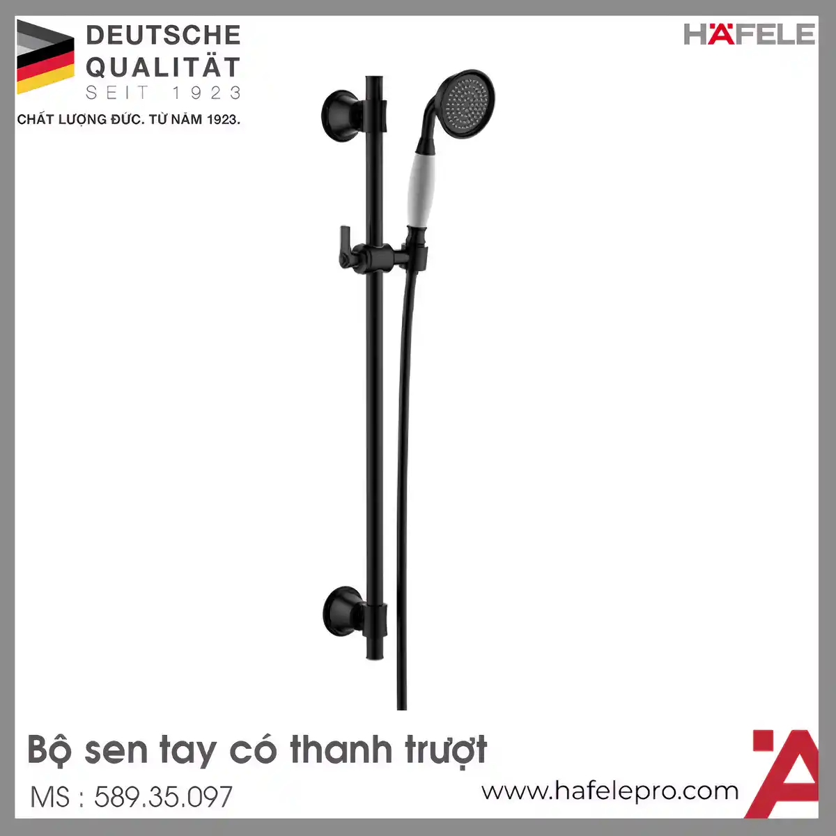 Bộ Sen Tay Có Thanh Trượt Kyoto Hafele 589.35.097