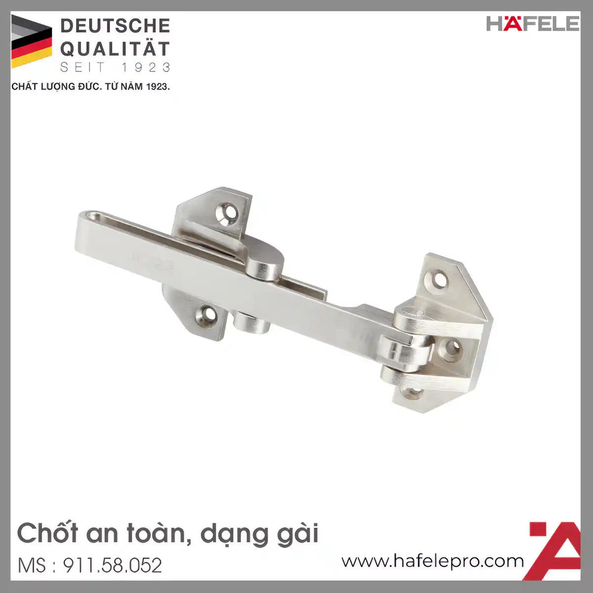 Chốt An Toàn Hafele 911.58.052