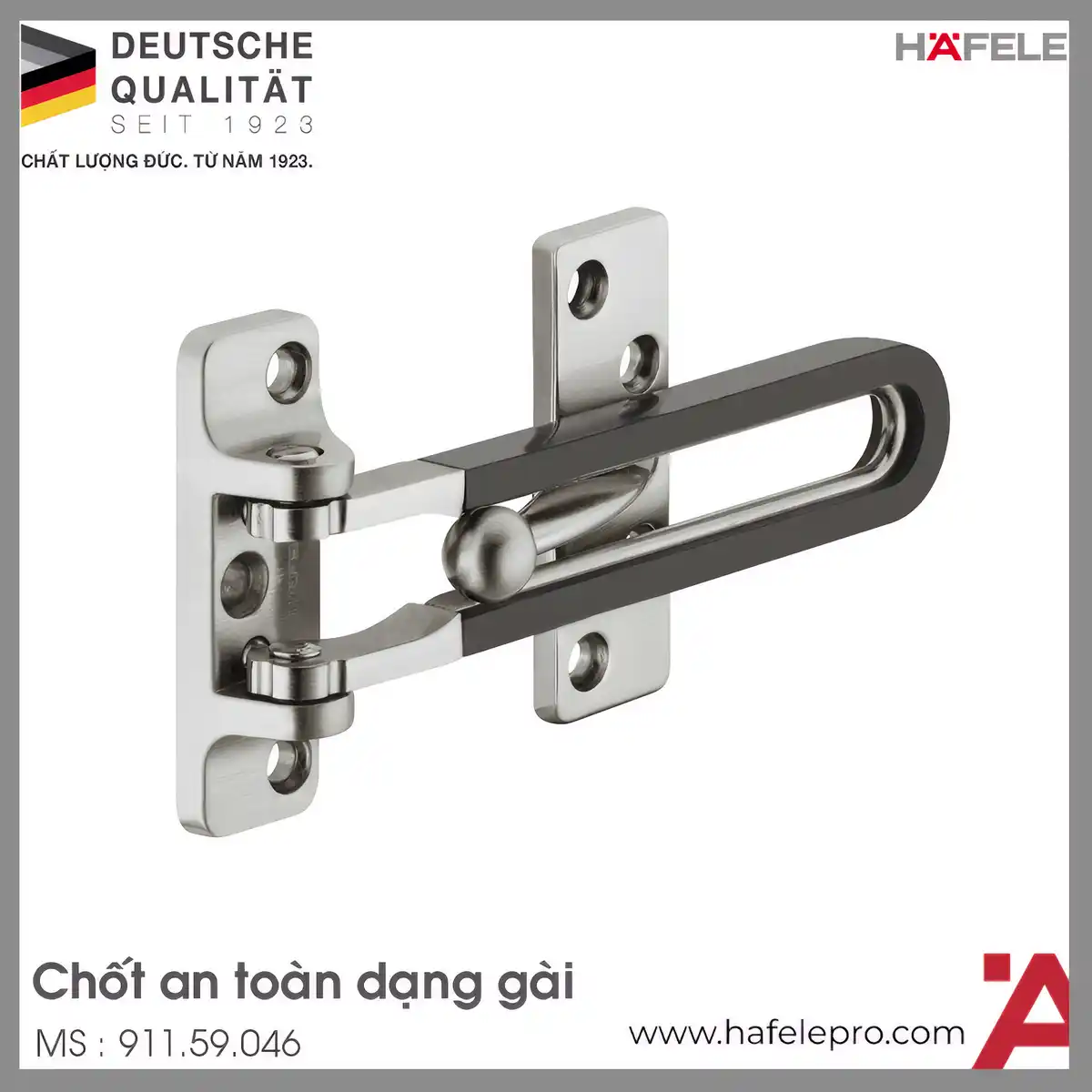 Chốt An Toàn Dạng Gài Hafele 911.59.046