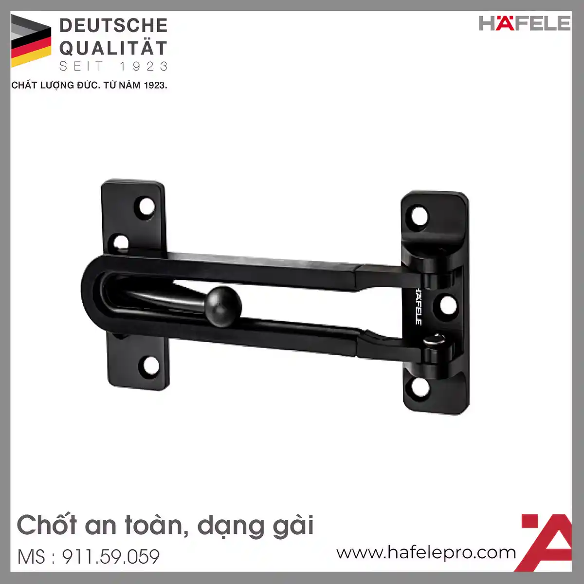 Chốt An Toàn Dạng Gài Hafele 911.59.059