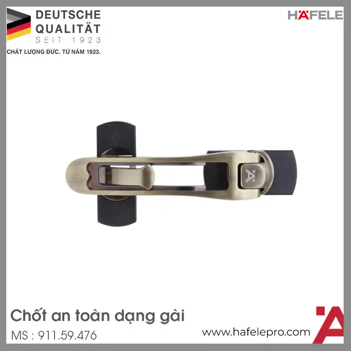 Chốt An Toàn Dạng Gài Hafele 911.59.476
