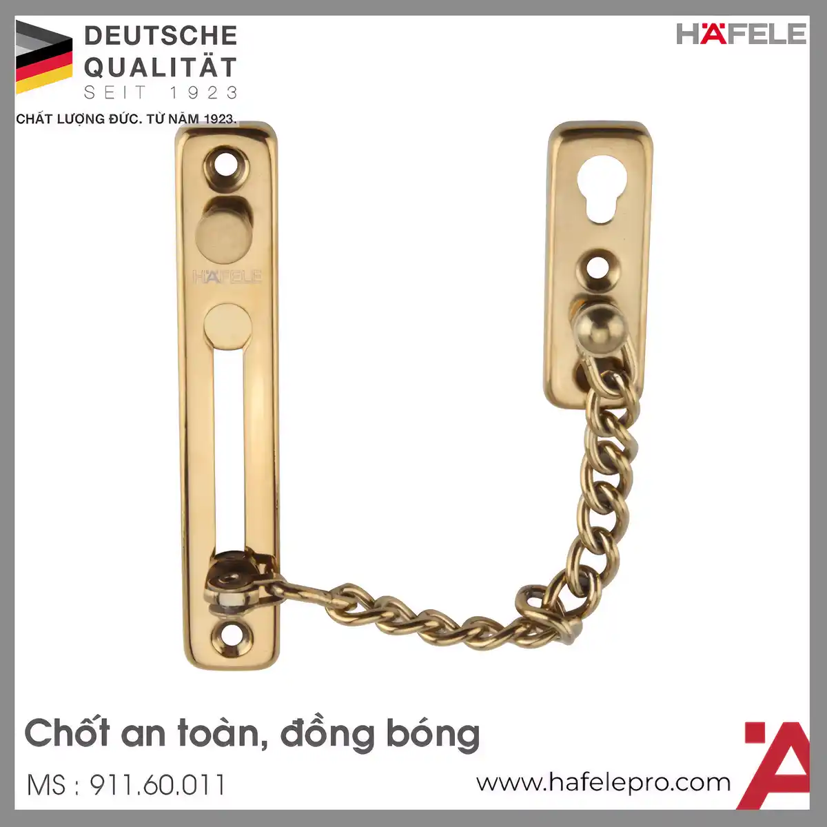 Chốt An Toàn Dạng Xích Hafele 911.60.011