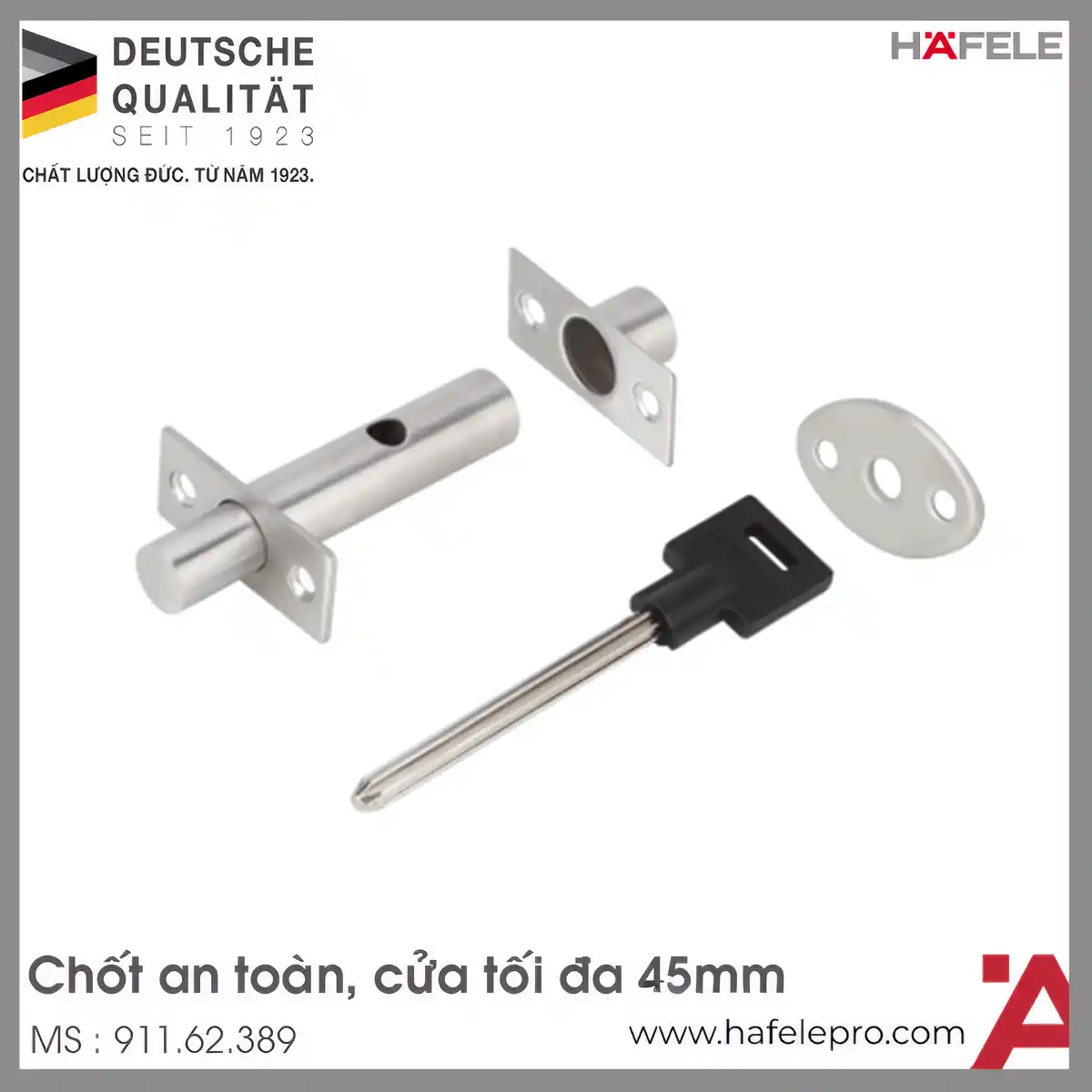 Chốt An Toàn Cho Cửa Hafele 911.62.389