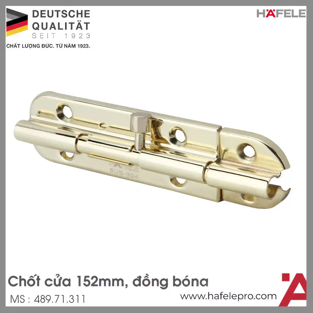 Chốt Cửa 152mm Hafele 489.71.311