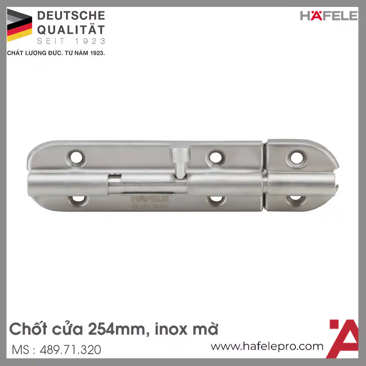 Chốt Cửa 254mm Hafele 489.71.320
