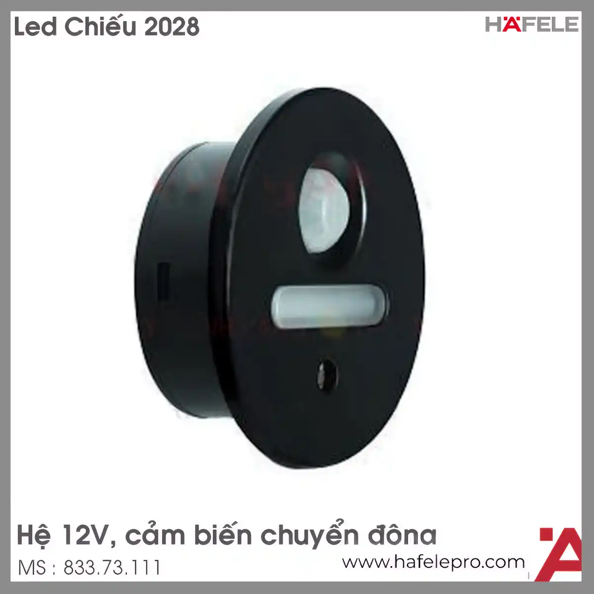 Đèn Led 2028 Cảm Biến Chuyển Động 12V Hafele 833.73.111