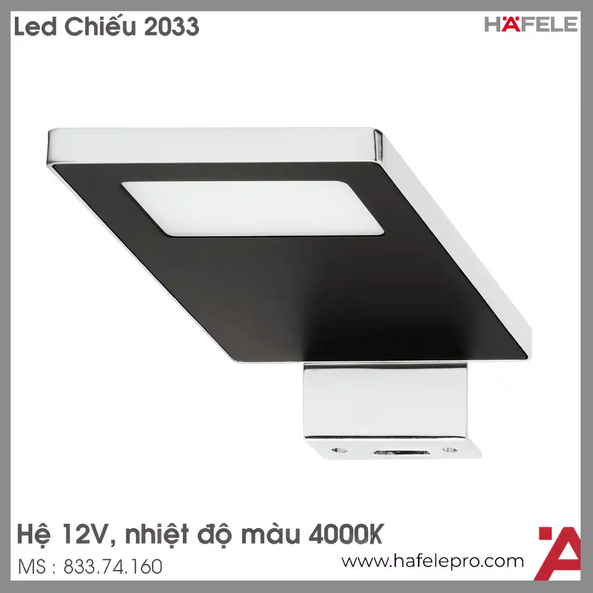 Đèn Led Chiếu Lắp Nổi 12V Hafele 833.74.160