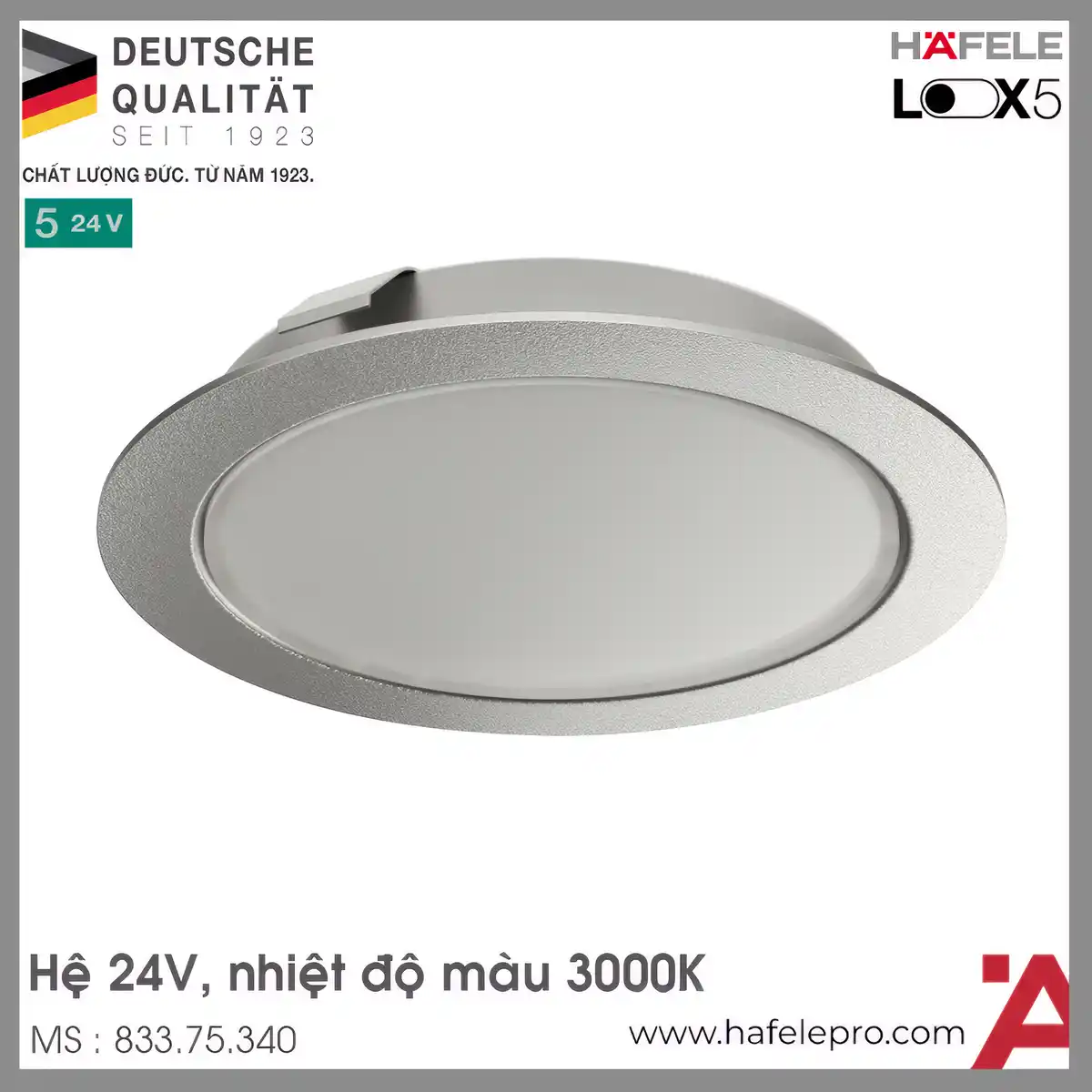 Đèn Led Chiếu 24V Hafele 833.75.340