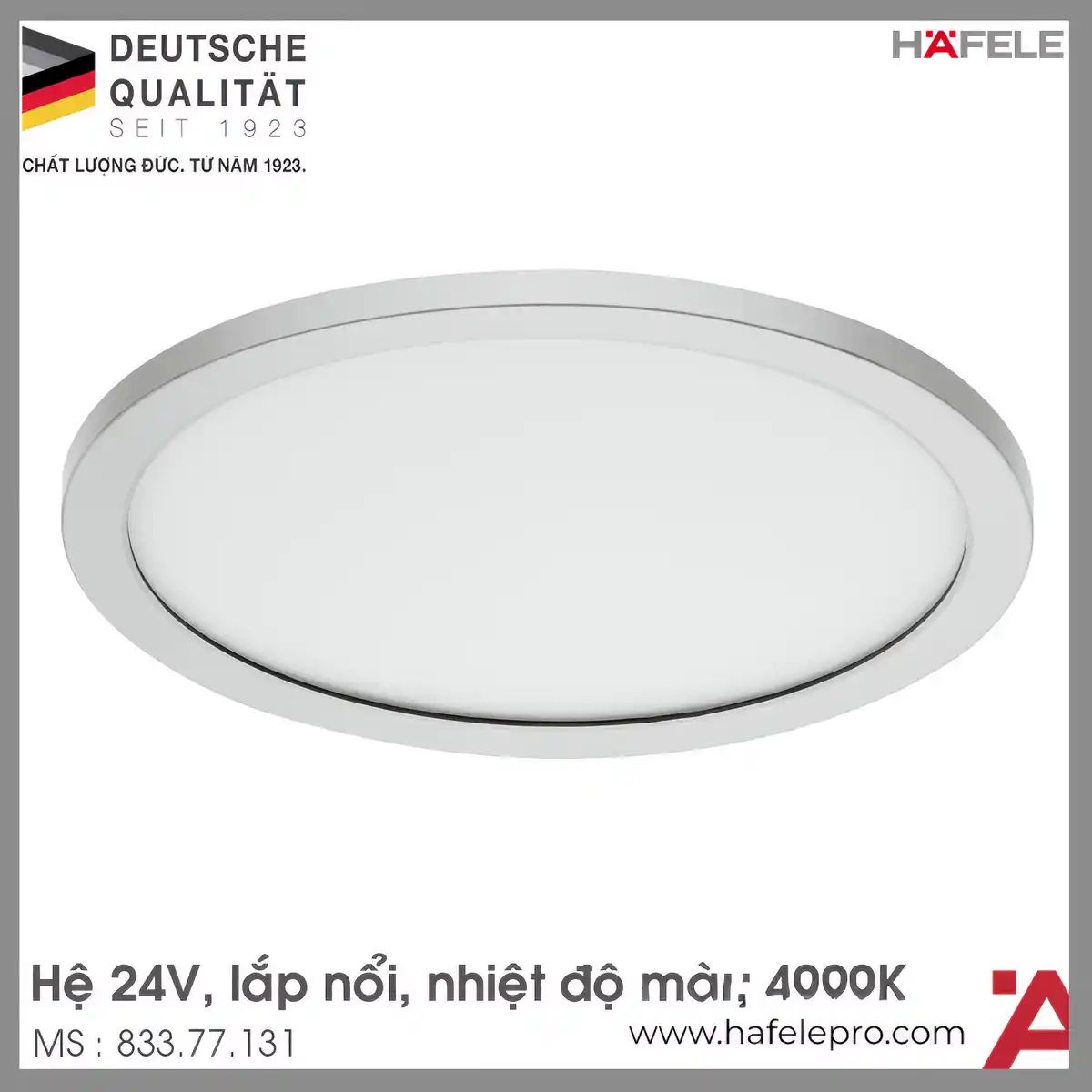 Đèn Led Chiếu 3023 Lắp Nổi 24V Hafele 833.77.131