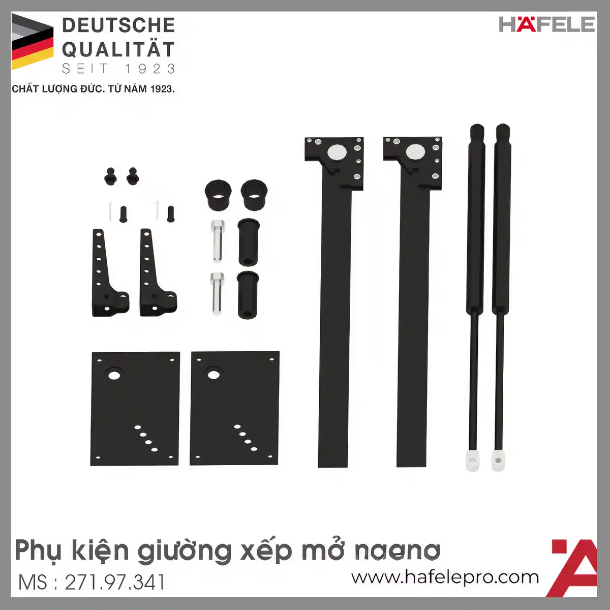 Phụ Kiện Giường Xếp Mở Ngang Hafele 271.97.341