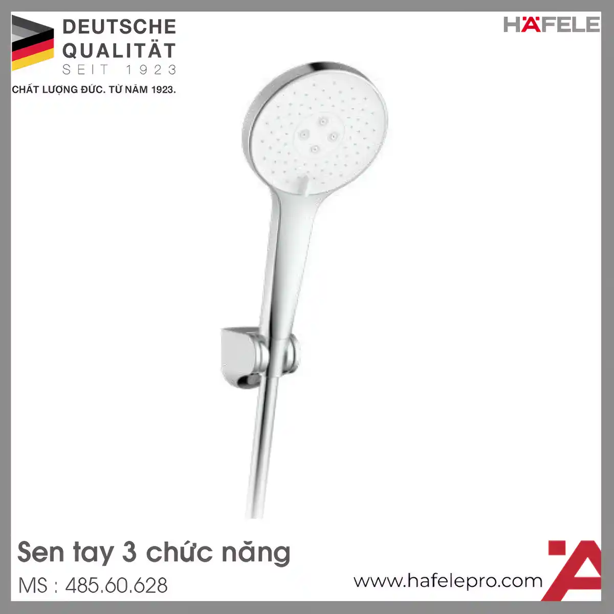 Bộ Sen Tay Self-Clean R 3 Chức Năng Hafele 485.60.628