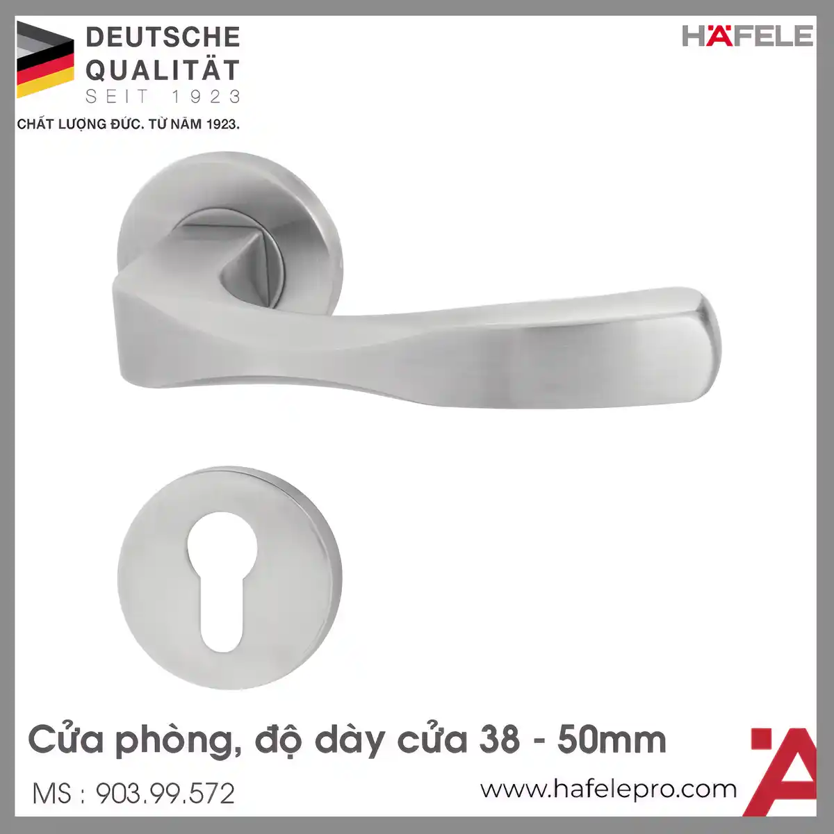 Tay Nắm Gạt Có Nắp Che Hafele 903.99.572