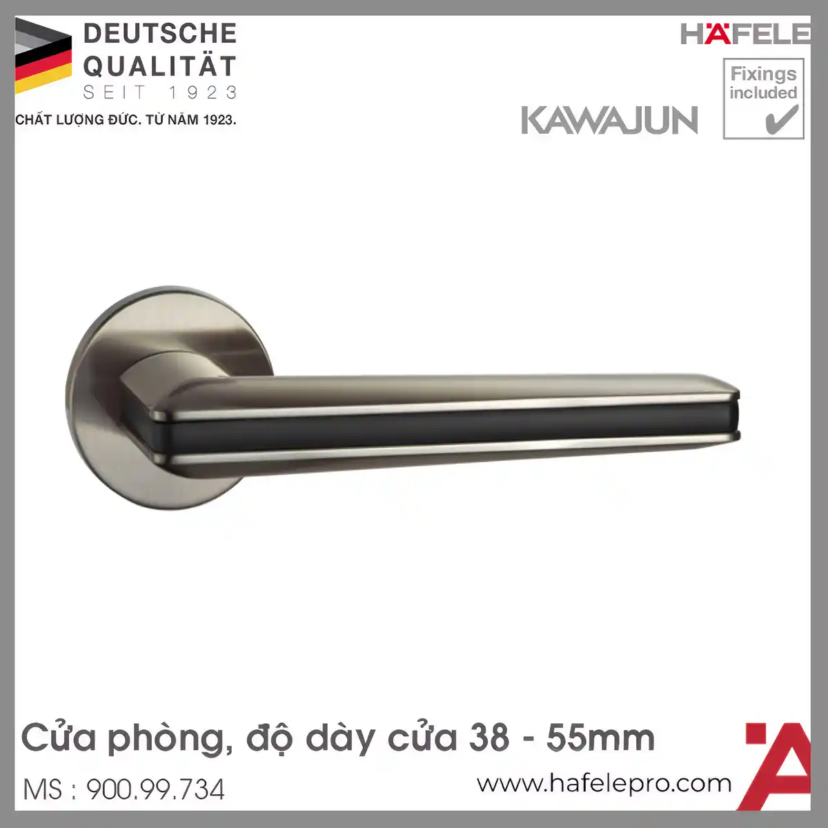 Tay Nắm Gạt Cửa Phòng Hafele 900.99.734