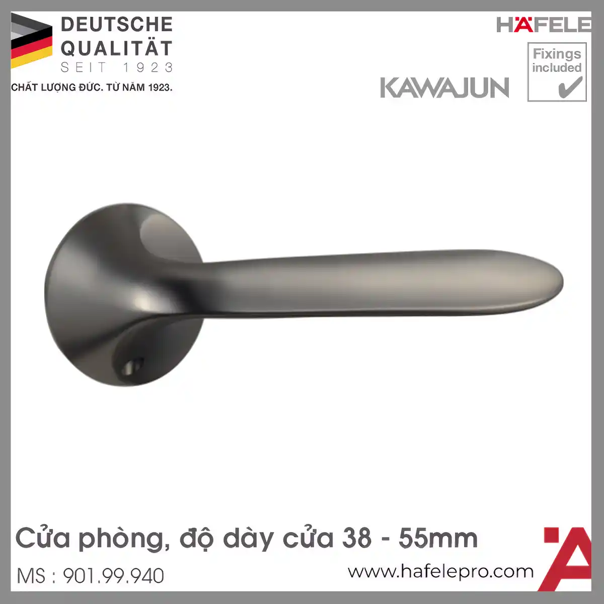 Tay Nắm Gạt Cửa Phòng Hafele 901.99.940