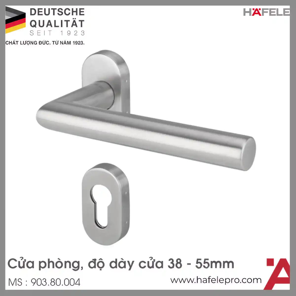 Tay Nắm Gạt Cửa Phòng Hafele 903.80.004