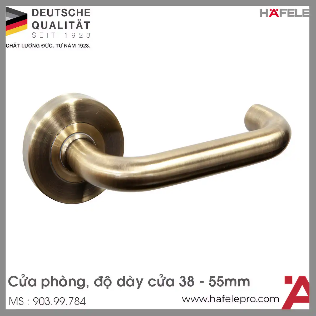 Tay Nắm Gạt Cửa Phòng Hafele 903.99.784
