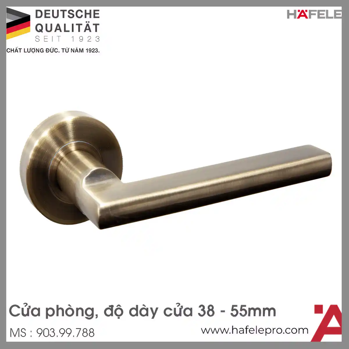 Tay Nắm Gạt Cửa Phòng Hafele 903.99.788