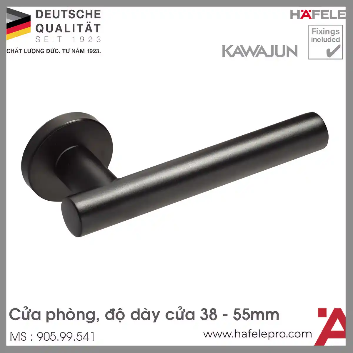 Tay Nắm Gạt Cửa Phòng Hafele 905.99.541