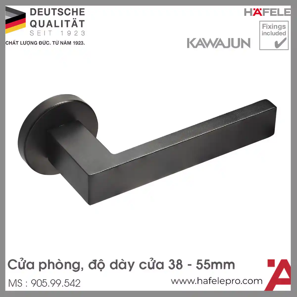 Tay Nắm Gạt Cửa Phòng Hafele 905.99.542
