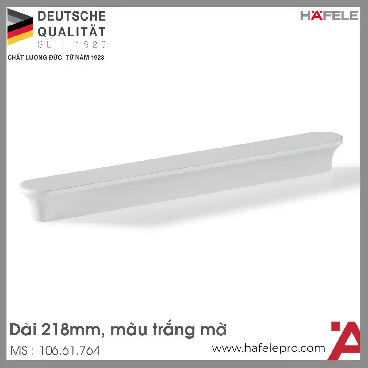 Tay Nắm Tủ 218mm H1520 Hafele 106.61.764