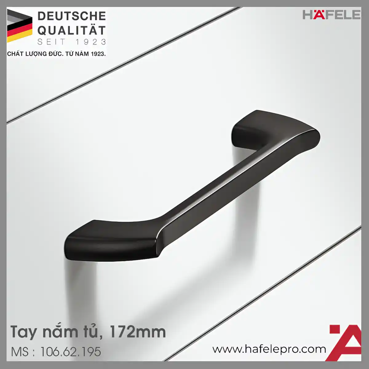 Tay Nắm Tủ 172mm Hafele 106.62.195 - HafelePro