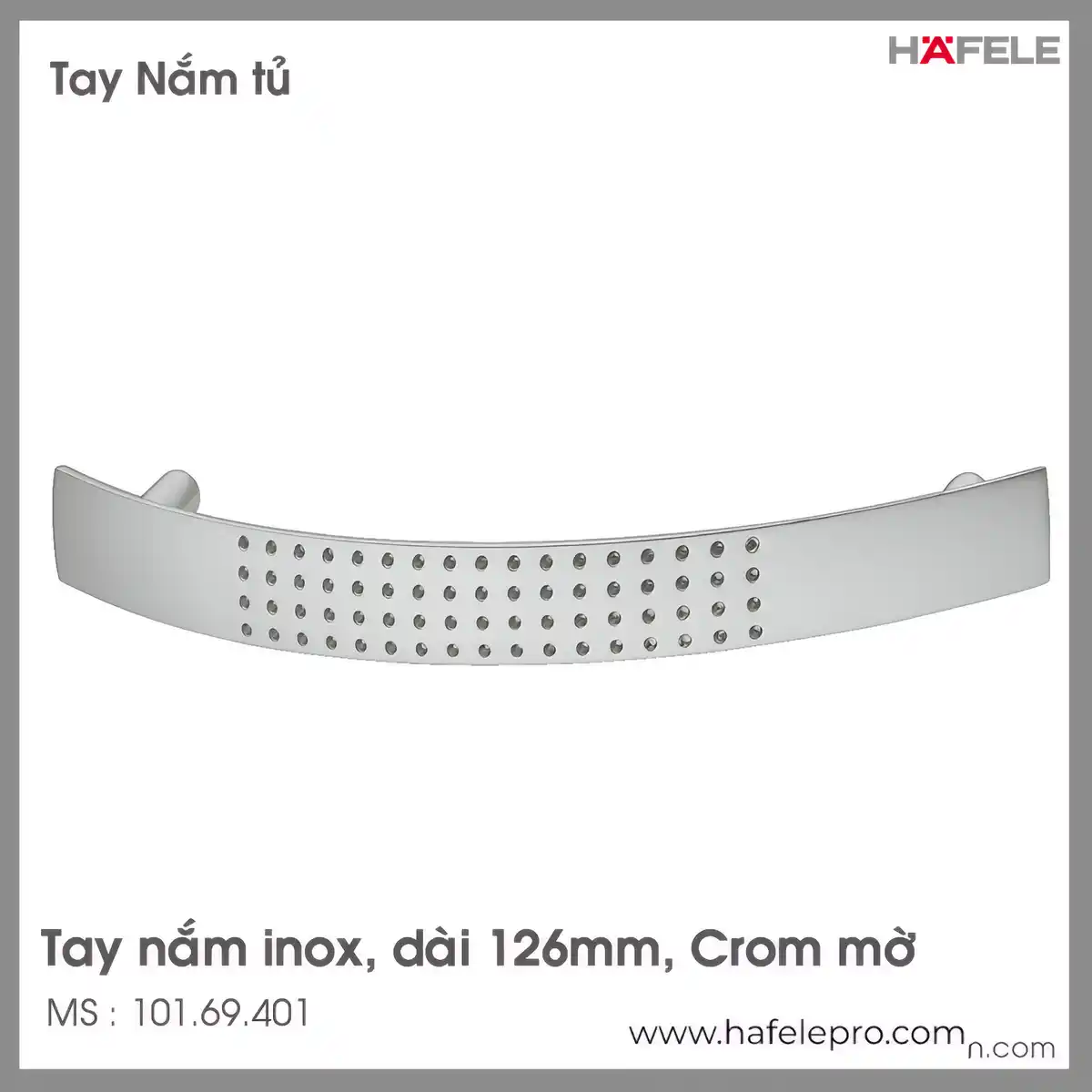 Tay Nắm Inox Hafele 101.69.401
