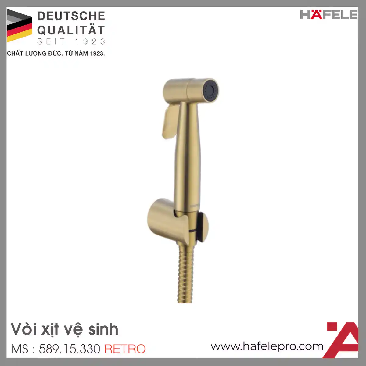 Vòi Xịt Vệ Sinh Retro Hafele 589.15.330