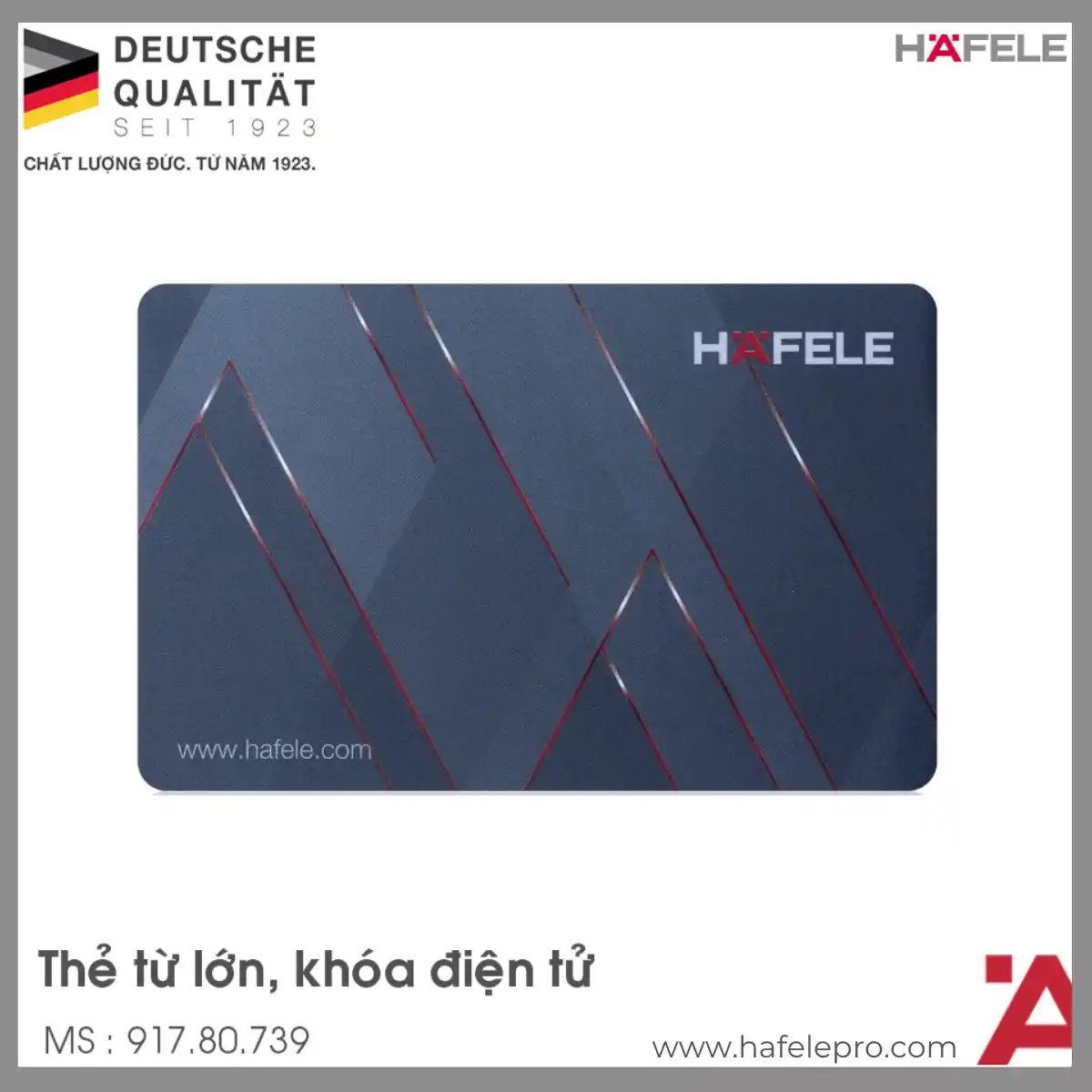 Thẻ Từ Lớn Khóa Điện Tử Hafele 917.80.739