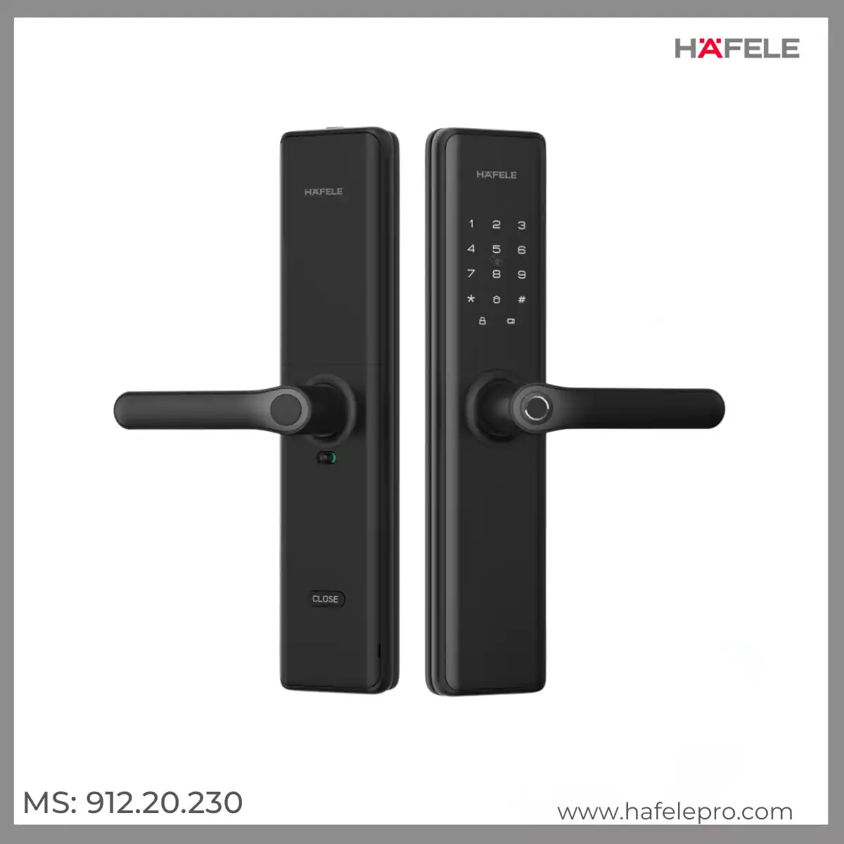 Khóa Điện Tử DL7600 Hafele 912.20.230
