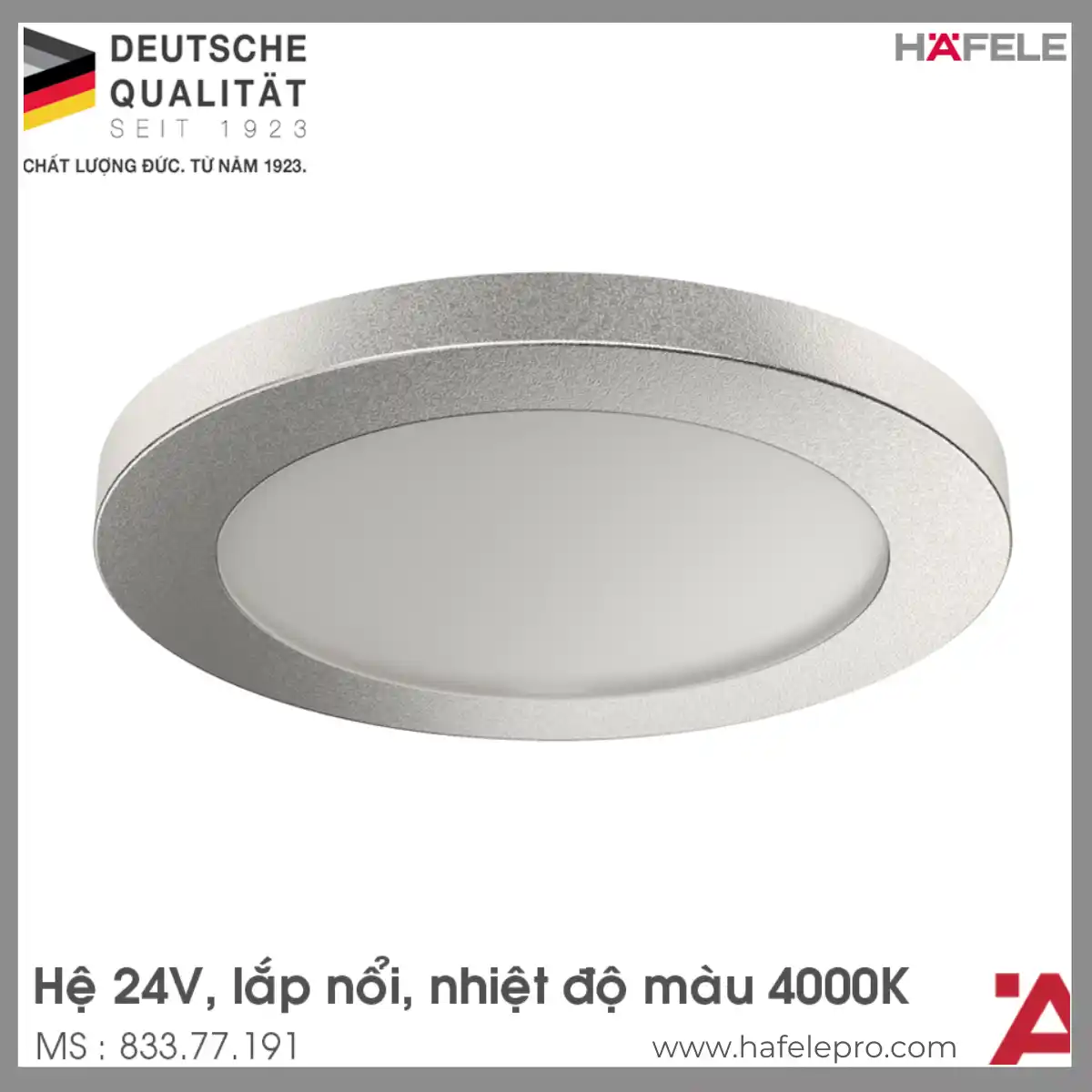 Đèn Led Chiếu 3035 Lắp Nổi 24V Hafele 833.77.191