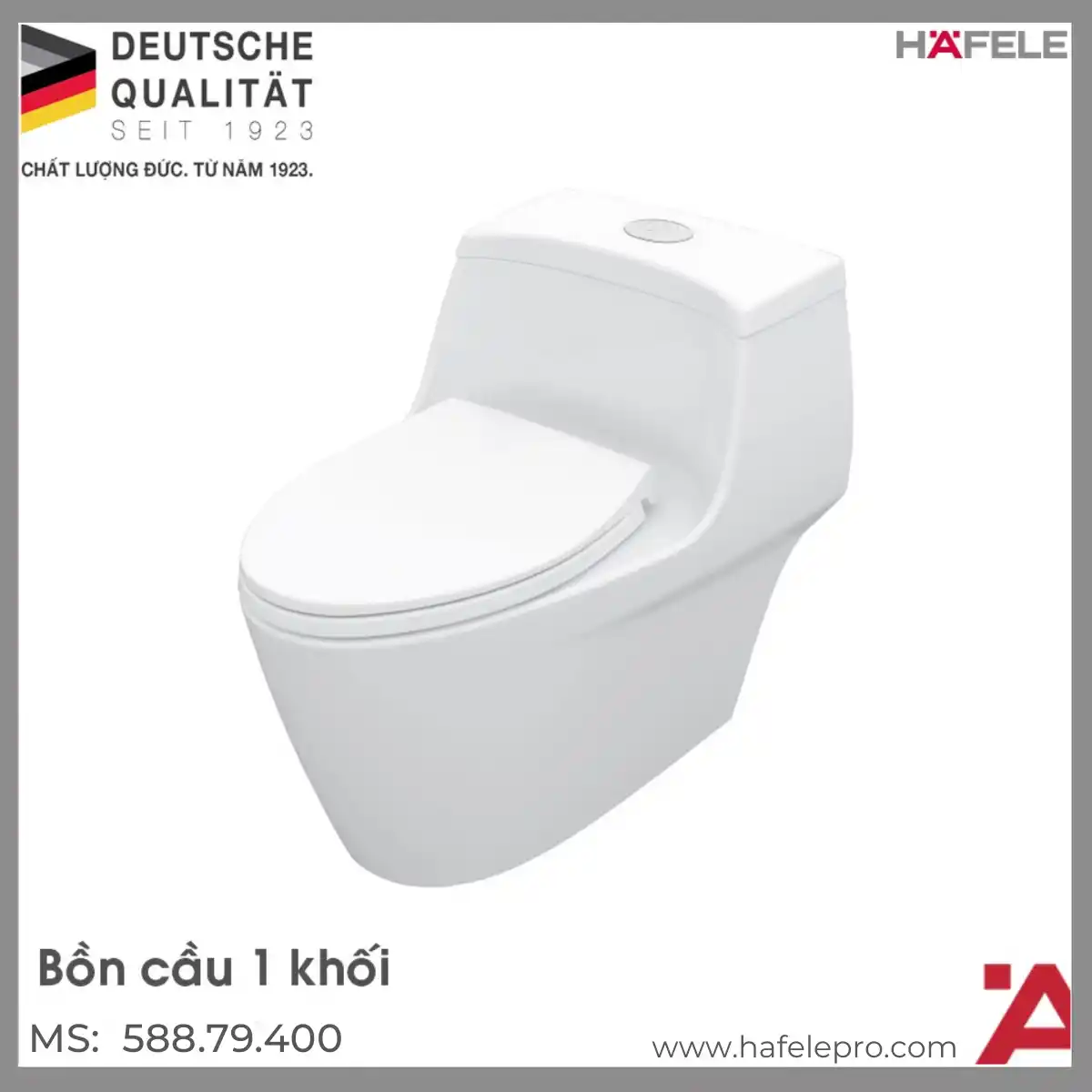 Bồn Cầu 1 Khối Iconic Hafele 588.79.400
