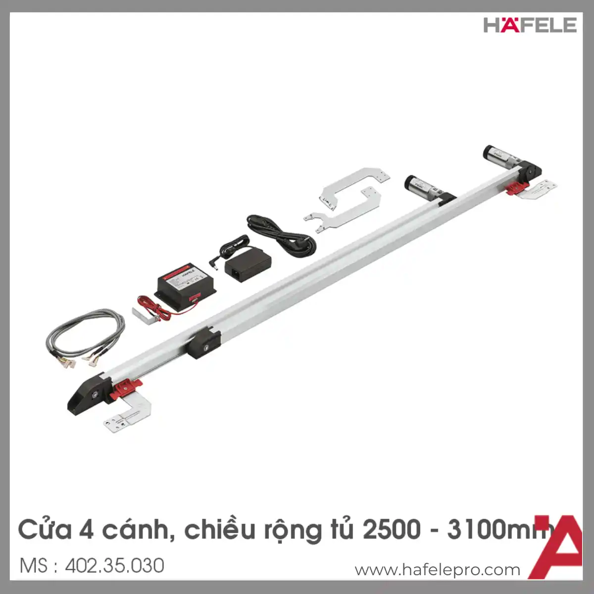 Bộ Điều Khiển Bằng Điện Cửa Trượt 70VF A Hafele 402.35.030
