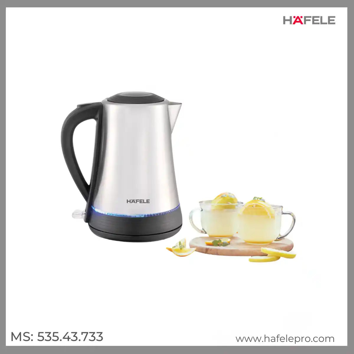 Ấm Đun Nước Siêu Tốc HS-K1703X Hafele 535.43.733
