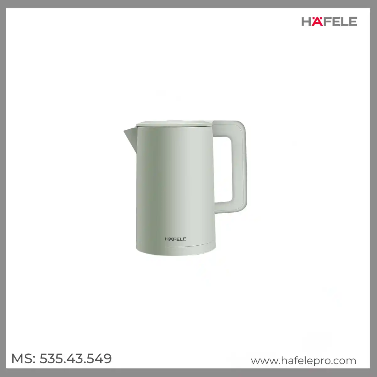 Ấm Đun Nước Siêu Tốc HS-K1706DG Hafele 535.43.549