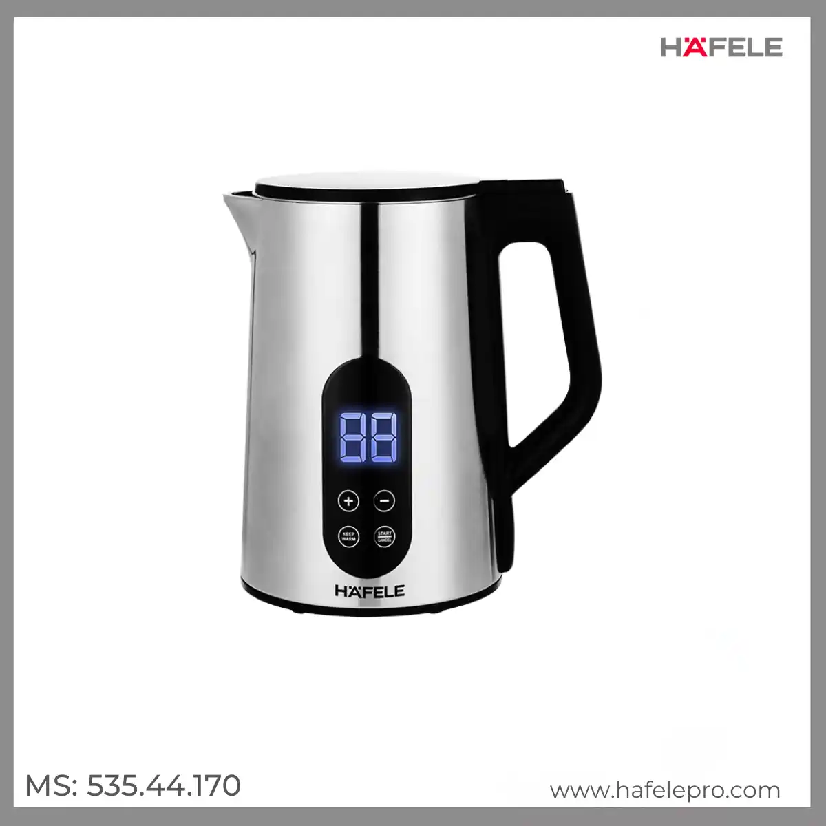 Ấm Đun Nước Siêu Tốc HS-K1707DX Hafele 535.44.170 - HafelePro