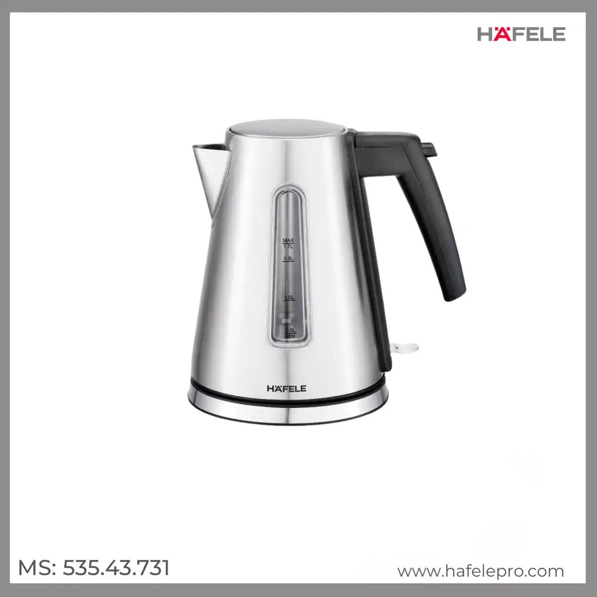 Ấm Đun Nước T-907B Hafele 535.43.731 - HafelePro
