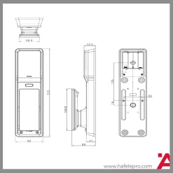 Khóa Điện Tử MP2503B Hafele 912.21.046 - HafelePro