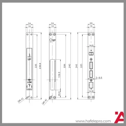 Khóa Điện Tử ML2502B Hafele 912.21.048 - HafelePro Khóa Điện Tử ML2502B Hafele 912.21.048 - HafelePro