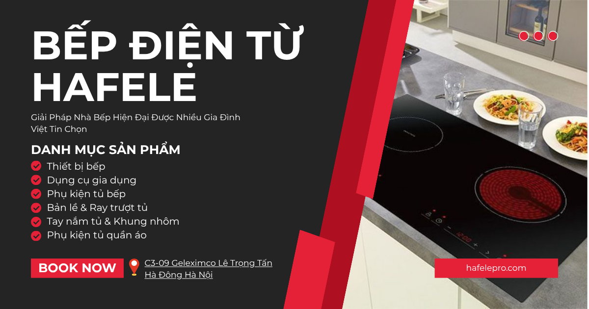 bếp điện từ hafele