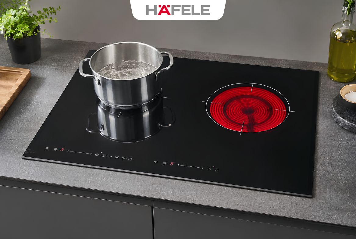 Bếp Từ Hồng Ngoại Hafele: Giải Pháp Cân Mọi Loại Nồi - HafelePro Bếp từ kết hợp hồng ngoại là gì Cơ chế hoạt động của vùng nấu điện