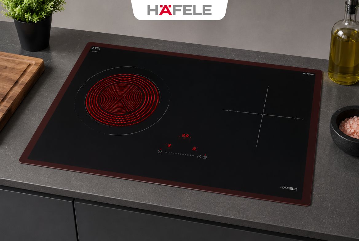 Bếp Từ Hồng Ngoại Hafele: Giải Pháp Cân Mọi Loại Nồi - HafelePro Bếp Điện Từ HC-M772D Hafele 536.61.695
