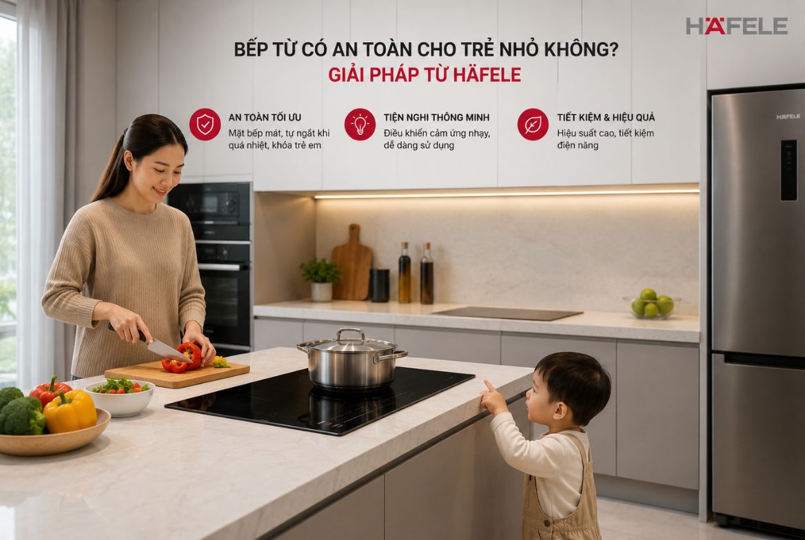 Bếp Từ Có An Toàn Cho Trẻ Nhỏ Không Giải Pháp Từ Häfele