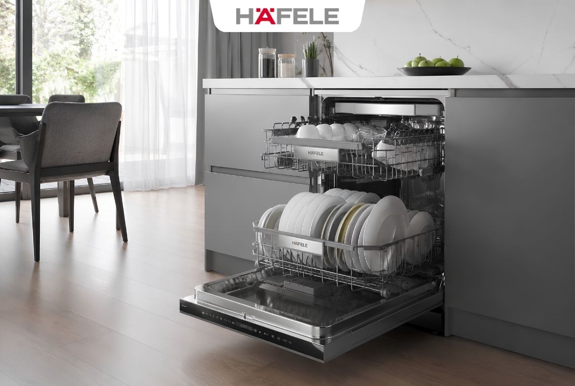Review Máy Rửa Bát Hafele 15 Bộ Cho Nhà Đông Người