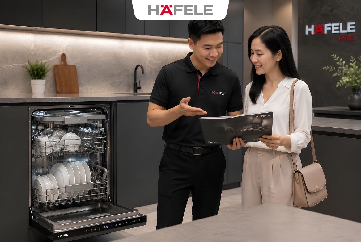 Mua máy rửa bát Hafele chính hãng tại HafelePro