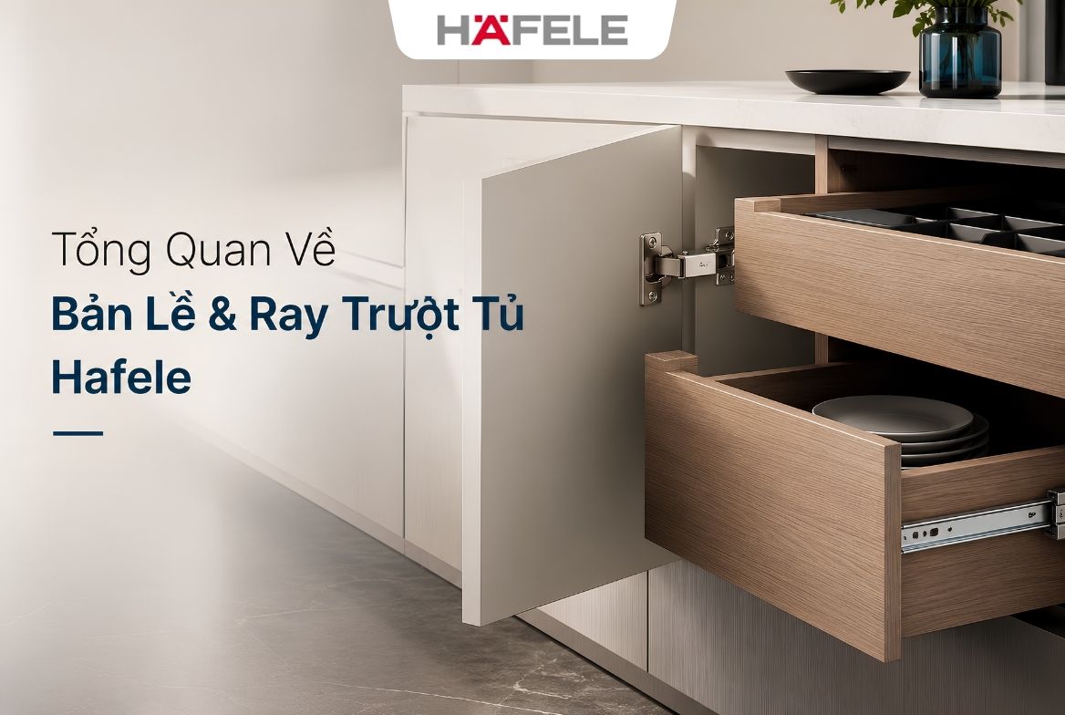 Tổng Quan Về Bản Lề & Ray Trượt Tủ Hafele