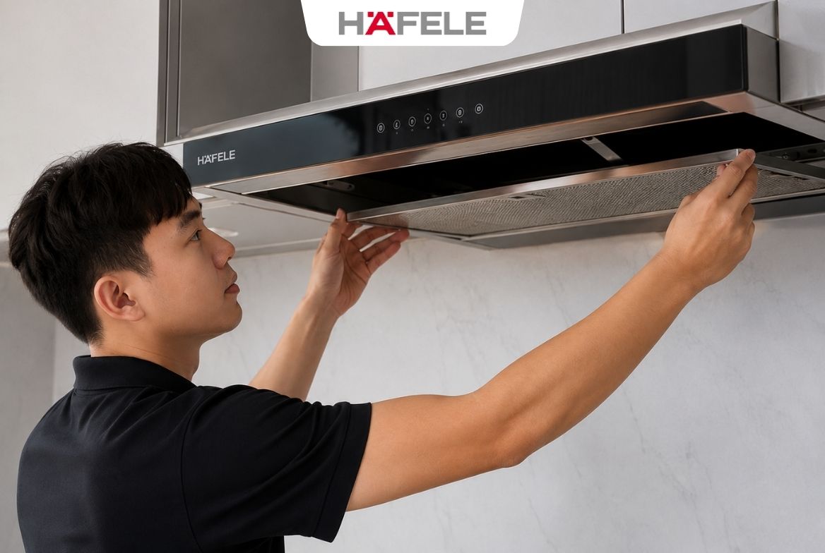 Thay Than Hoạt Tính Máy Hút Mùi Hafele Chính Hãng: Báo Giá & Hướng Dẫn (A-Z) - HafelePro than hoạt tính máy hút mùi Hafele