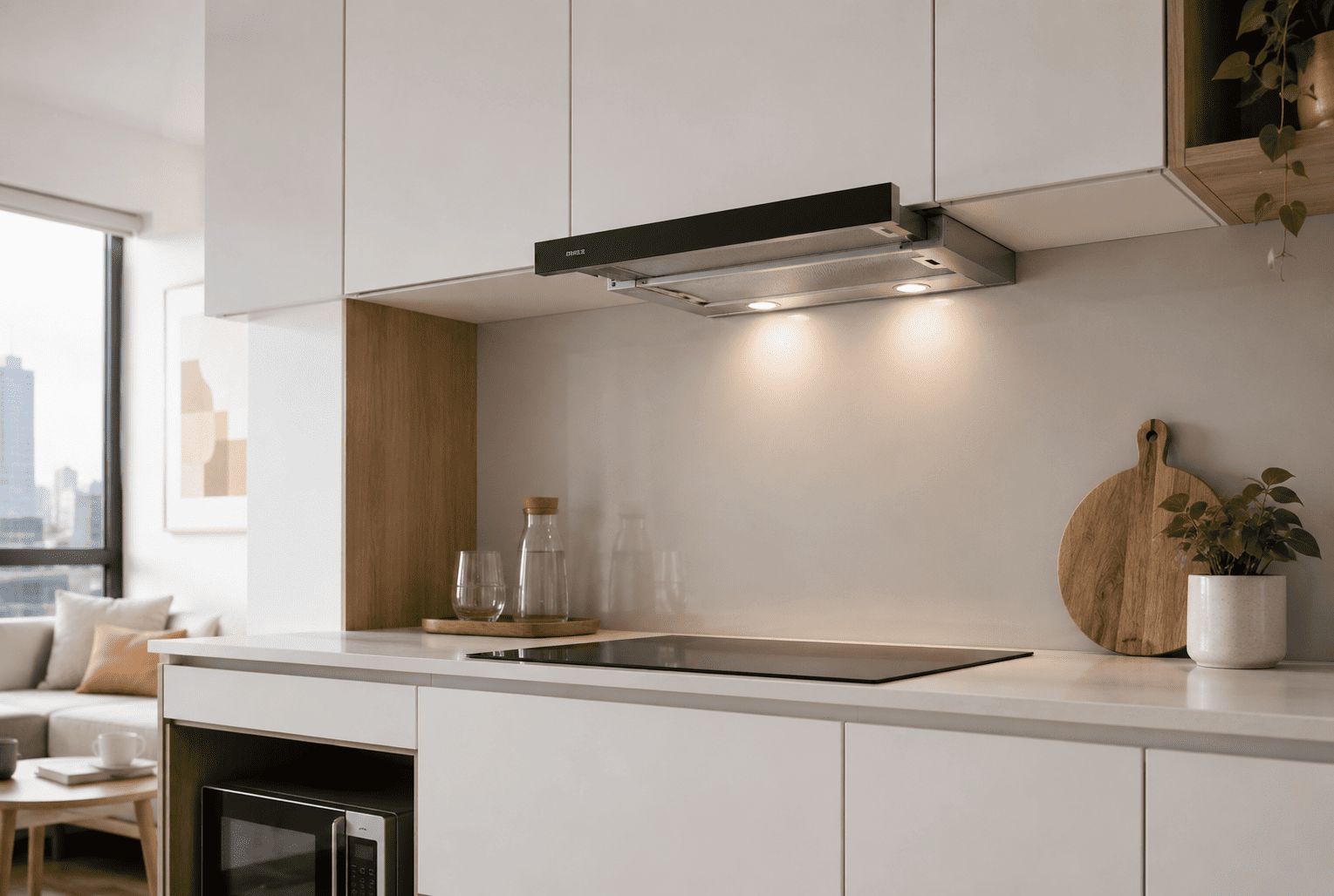 Đánh Giá Máy Hút Mùi Hafele HH TG60E (539.81.073): Giải Pháp Âm Tủ Tối Ưu Cho Bếp Nhỏ - HafelePro máy hút mùi âm tủ hafele