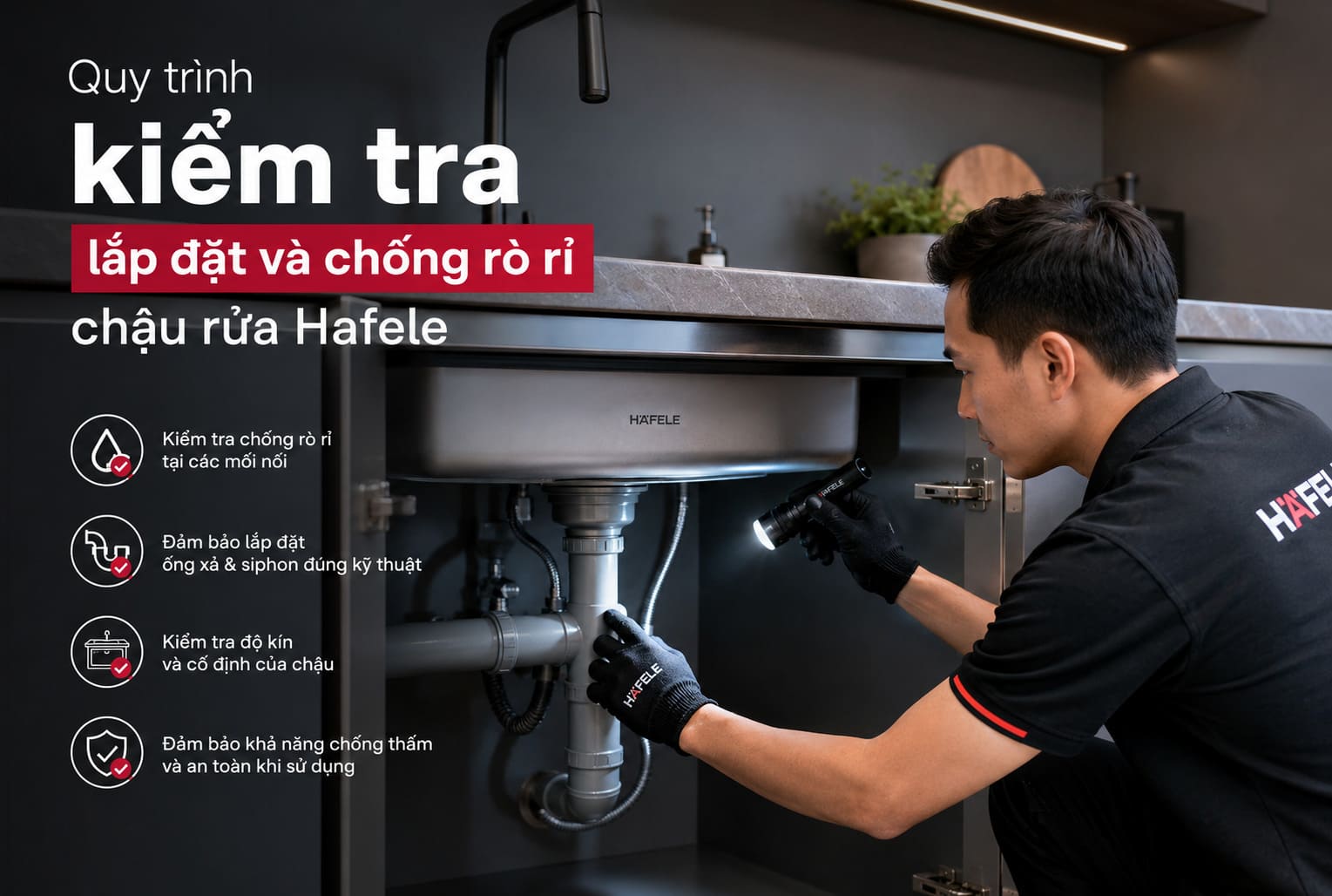 chậu rửa bát hafele