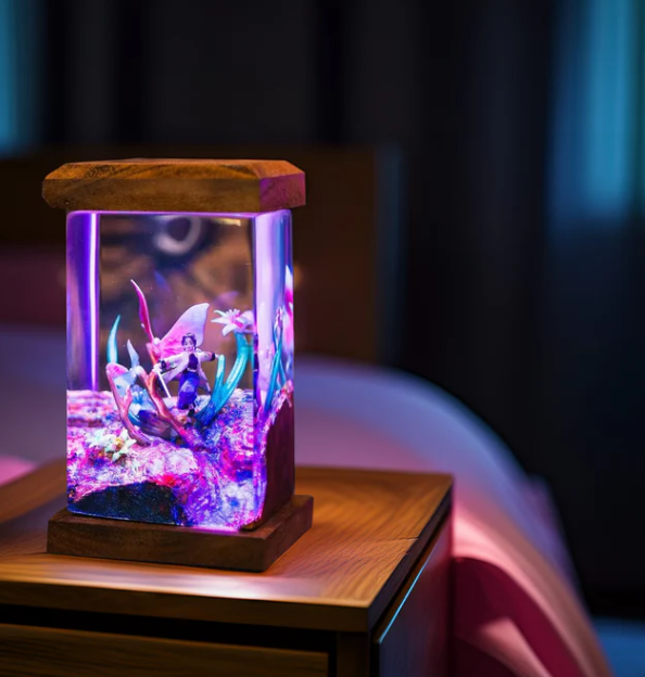 shinobu resin lamp - 4