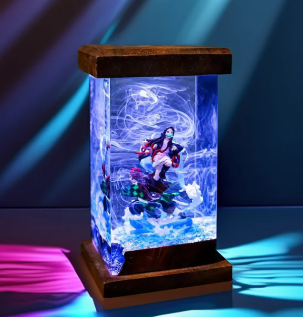 tanjiro-nezuko-resin-lamp-demon-slayer -6